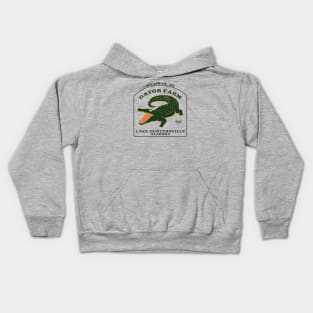 Highway 69 Lake Guntersville Gator Farm Kids Hoodie